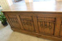 Distressed Pine Country Sideboard