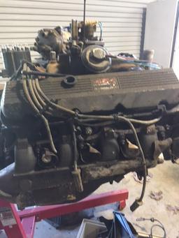 454 Chevy Motor  w/ stand