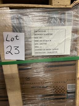 Pallet OG S/T Deck 1# 129 Cartons