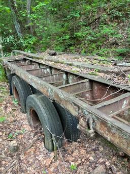 Flat Bed Semi Trailer