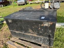 tool box and diesel tank tor bed of truck with new pump