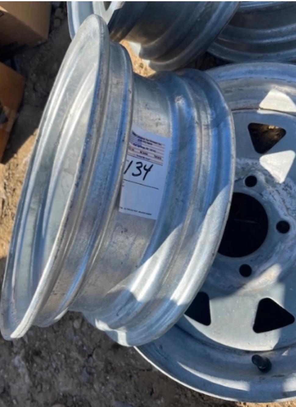 galvanized wheels 14"