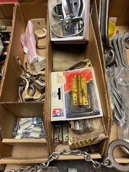 Misc Lot Door knobs, Door Latches, Hinges and More