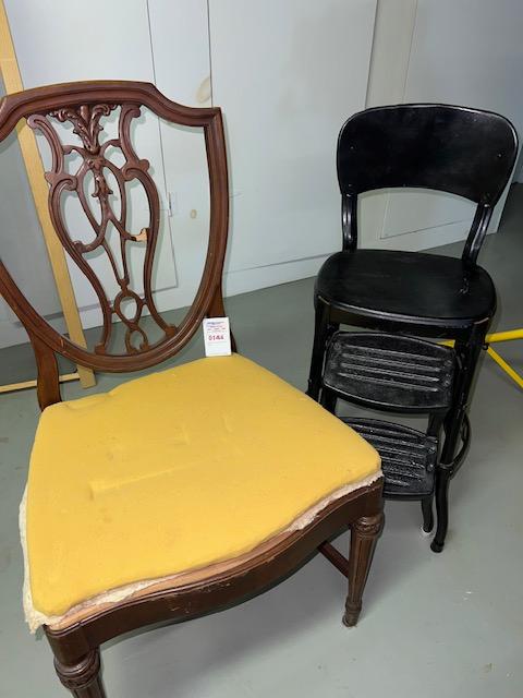 chair and stool