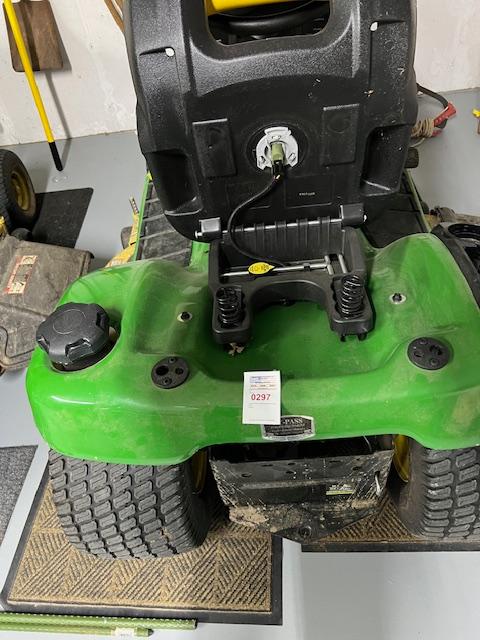 John Deere X360 riding tractor with 22 hp and mowing deck