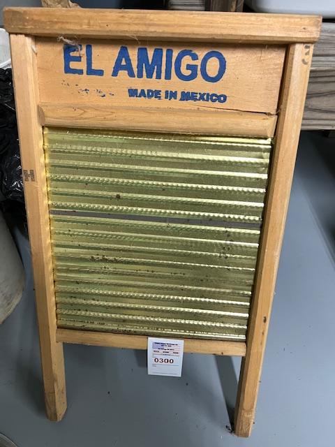 EL AMIGO washboard MADE IN MEXICO