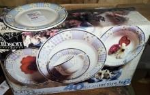 Home Valley dish set 40 pieces new in box