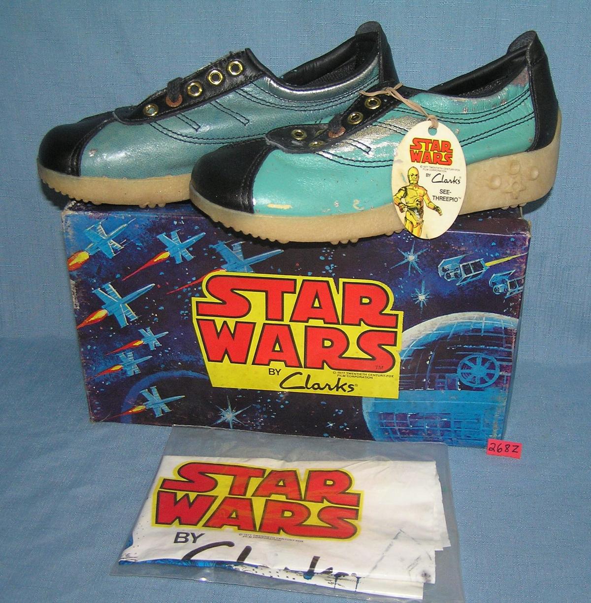 Extremely rare Star Wars sneakers dated 1977