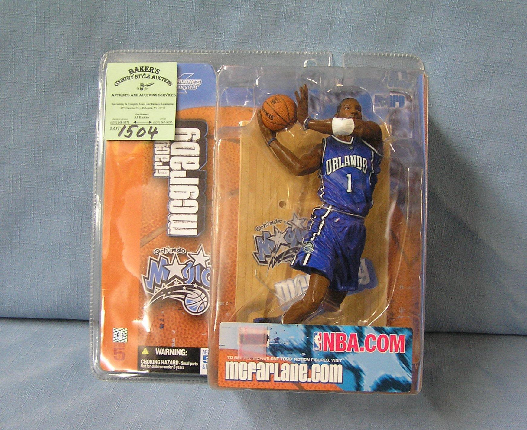 Tracy McGrady basketball action figure