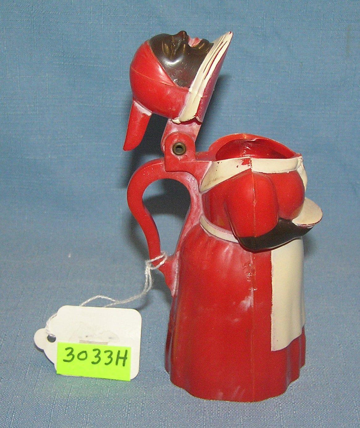 Aunt Jemima figural syrup dispenser