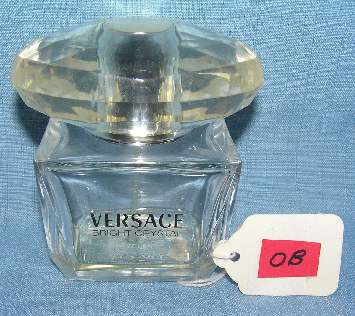 Versace bright crystal designer perfume bottle