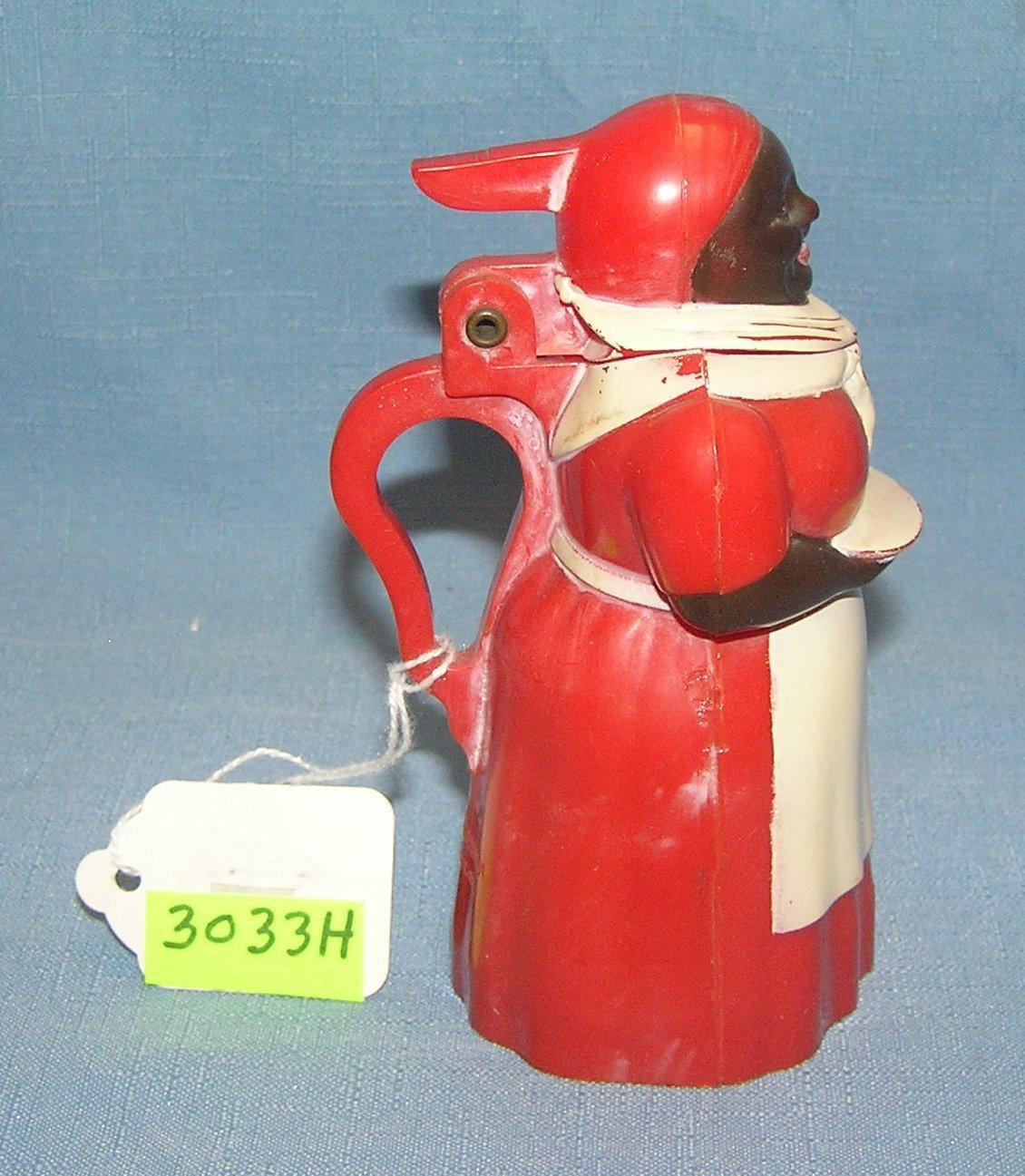 Aunt Jemima figural syrup dispenser