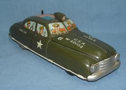 Early Marx all tin military staff car