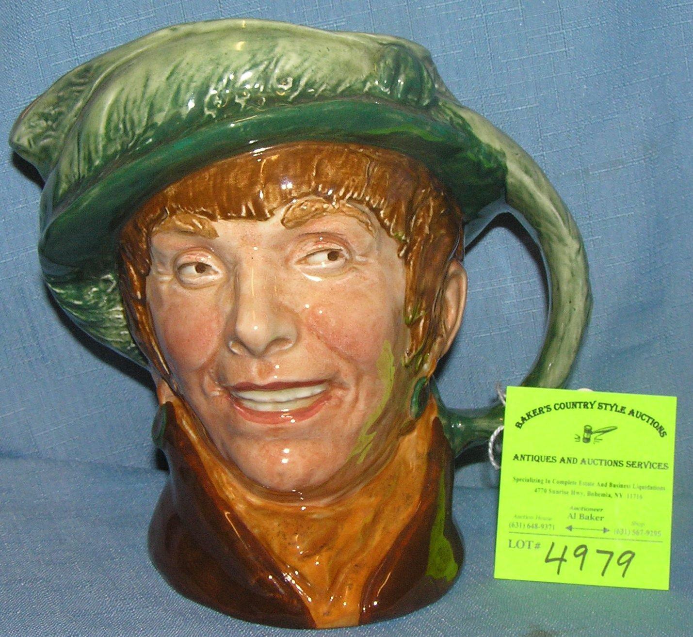 Large vintage Royal Dalton character Toby mug