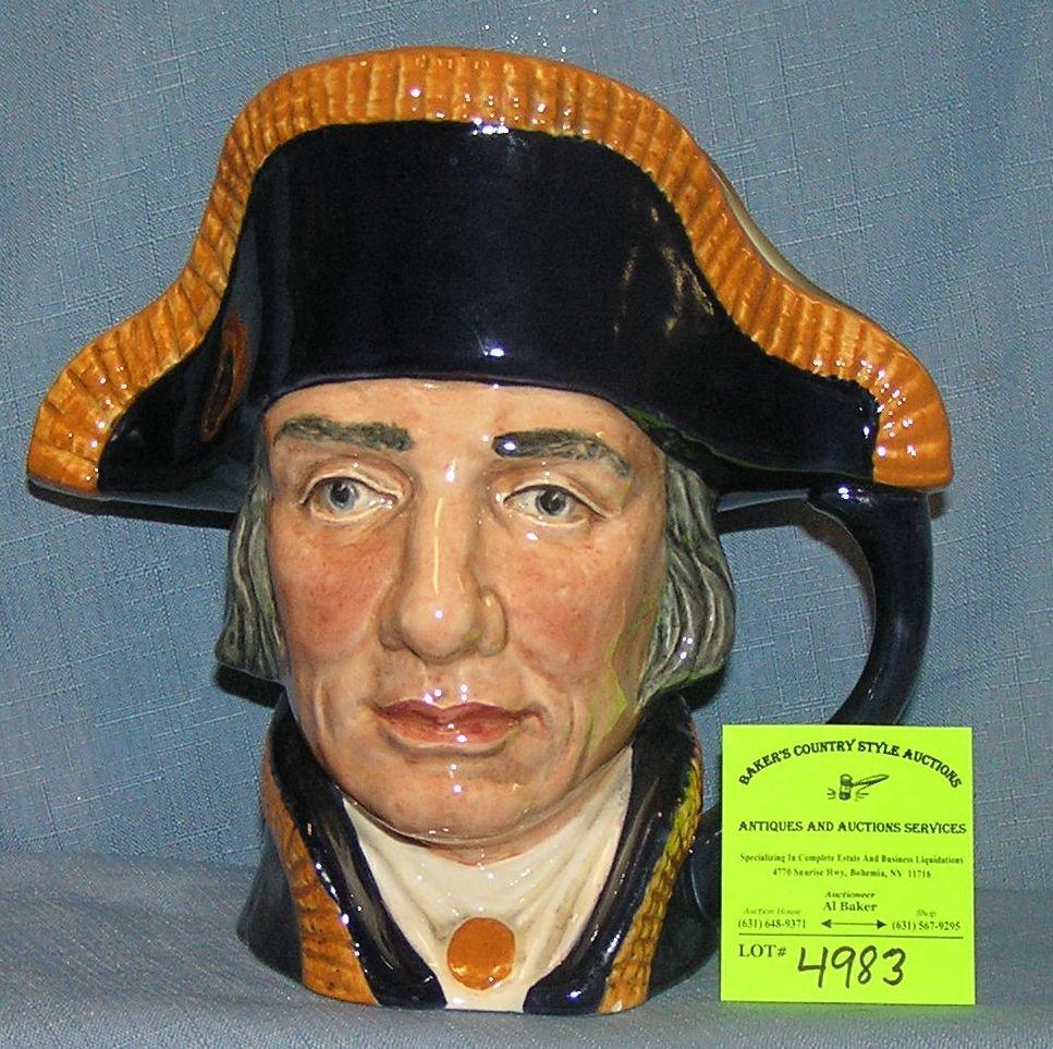 Large vintage Royal Dalton character Toby mug