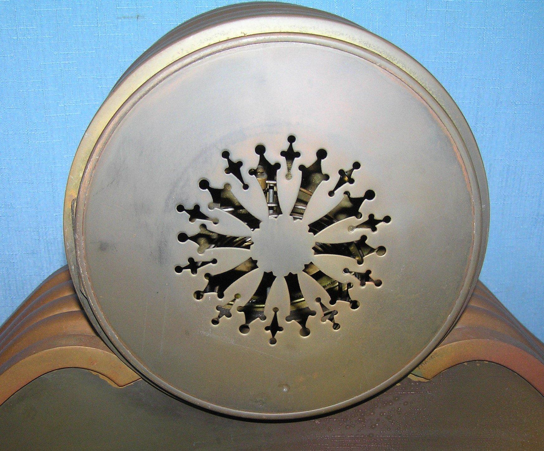 Great early Tiffany and Co. bronze mantle clock