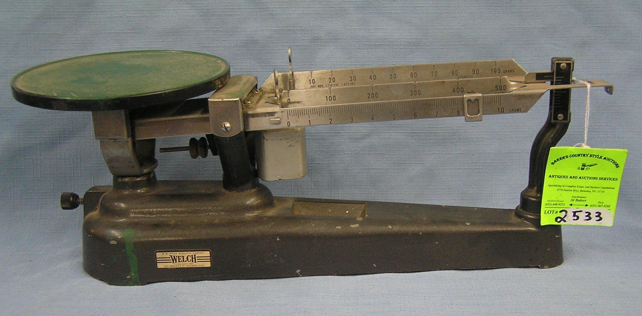 Vintage Welch 500 gram scale