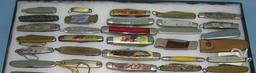 Antique pocket knife collection