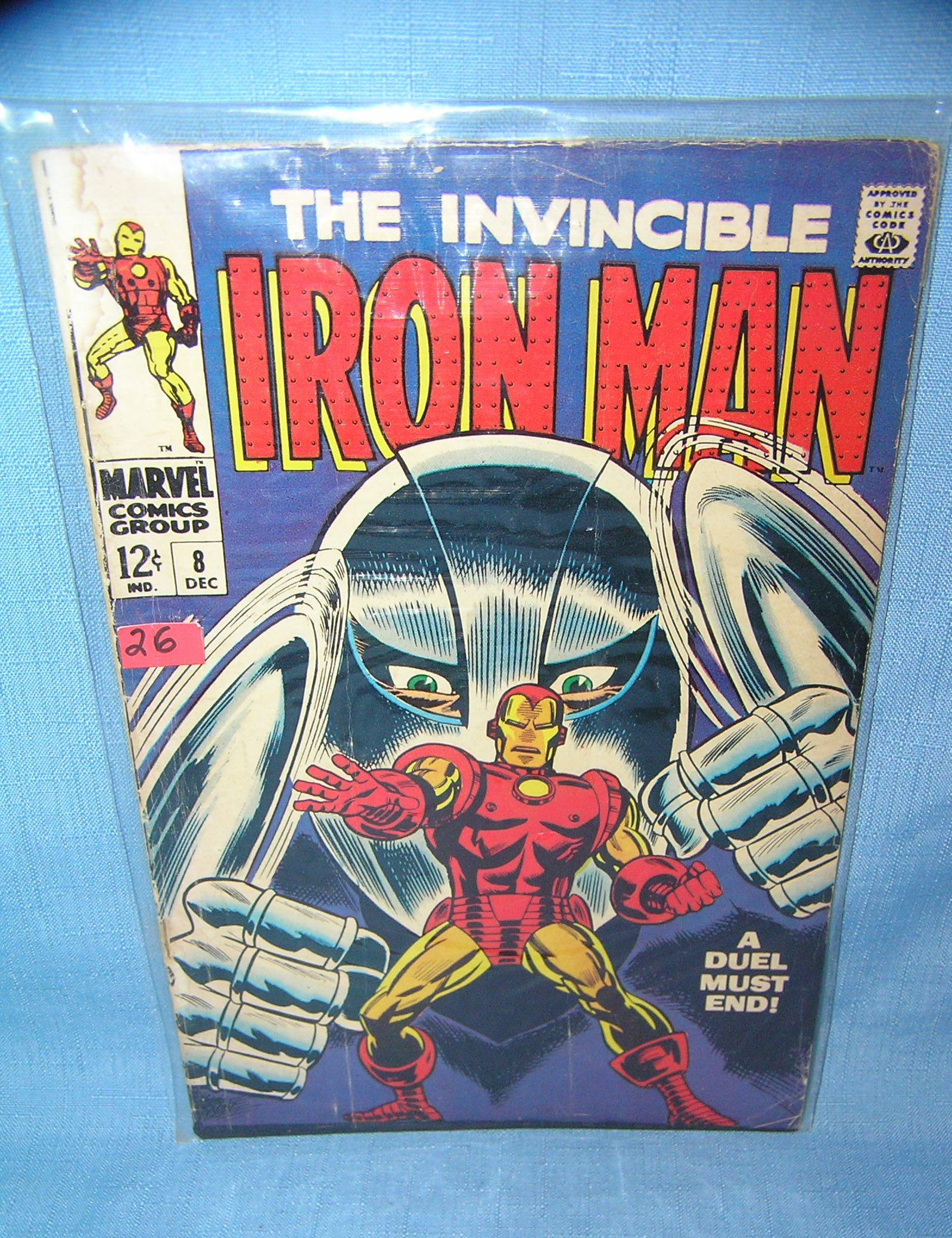 Early Ironman comic book, number 8 by Marvel comics