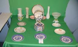 Large group of vintage porcelain and china