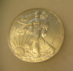 Walking Liberty 1 fine ounce pure silver $1.00 coin