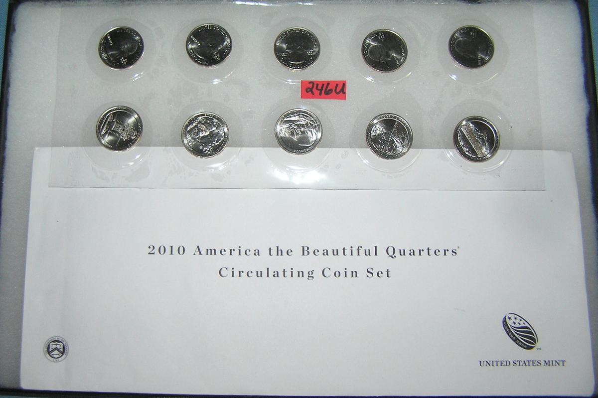 US mint state quarters collector's set