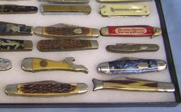 Antique pocket knife collection