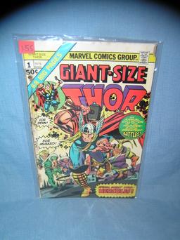 Early Marvel giant size Thor comic book