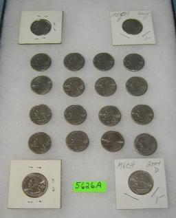 Group of US state quarters