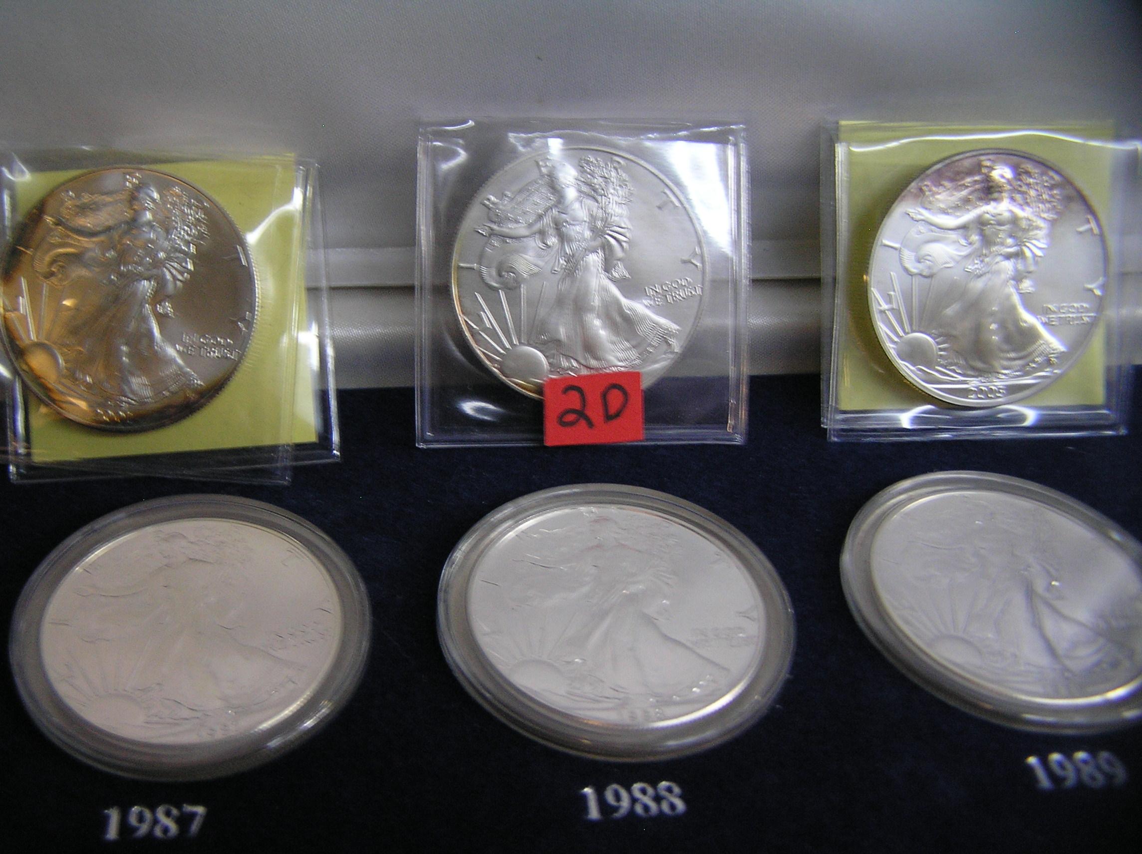 America's largest American silver dollar collection