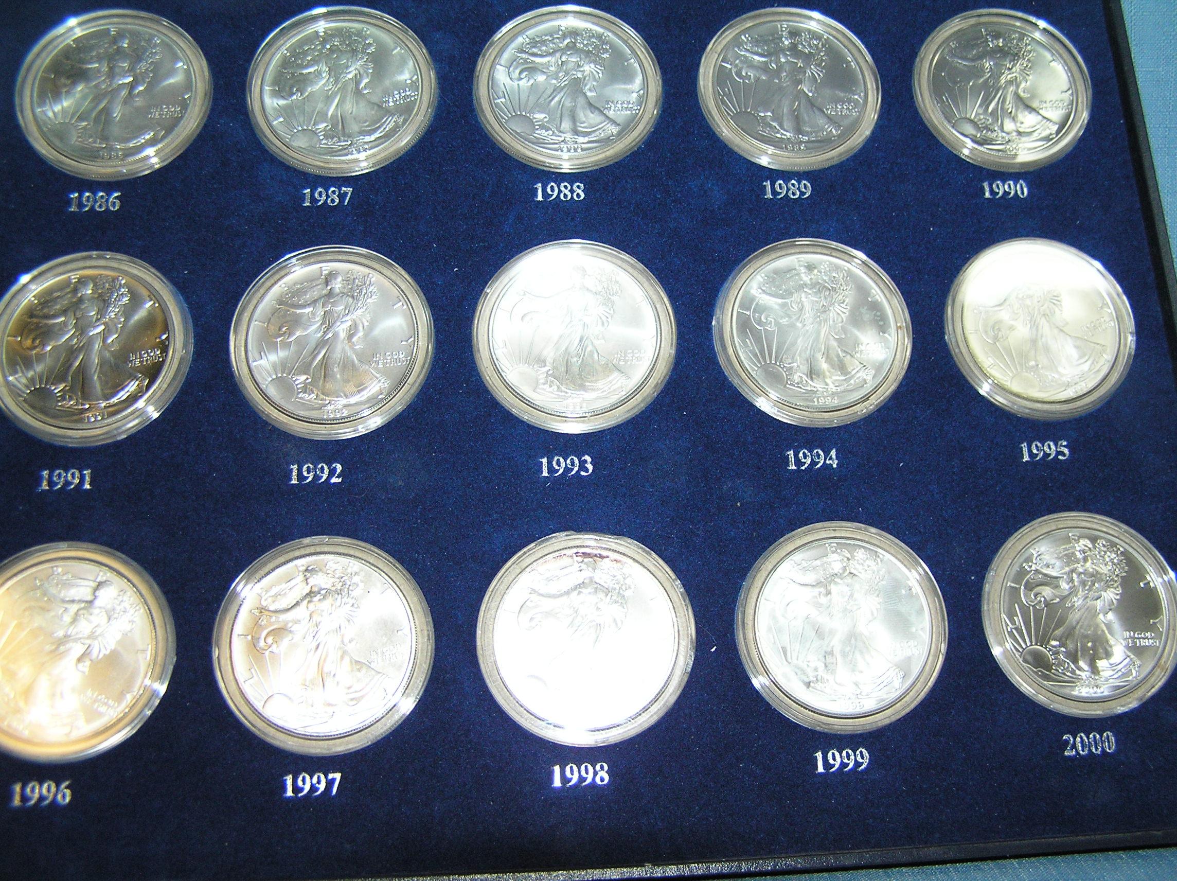 America's largest American silver dollar collection