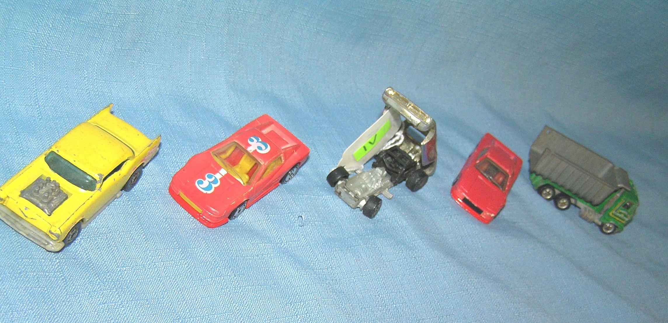 Group of vintage Hot Wheels