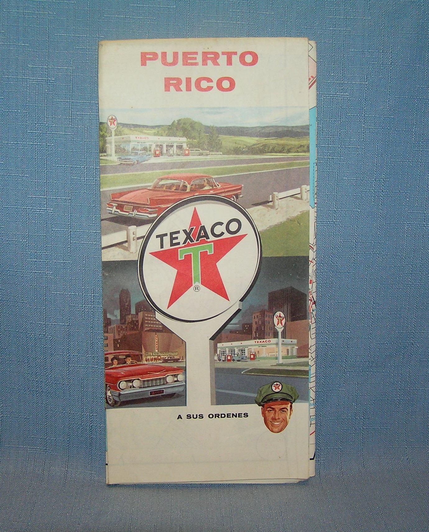 Collection of vintage auto related travel maps