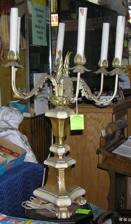 Antique candelabra