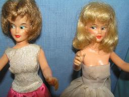 Barbie doll collection featuring 4 vintage dolls and more