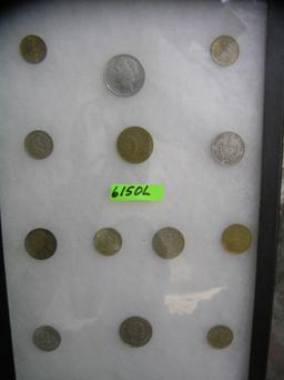 Group of world coins