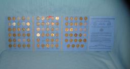 Large collection of early Lincoln pennies