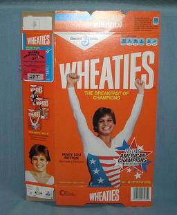 Mary Lou Retton Wheaties cereal box