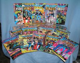 Collection of American Flagg comic books