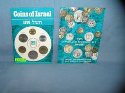Coins of Isreal vintage coin set