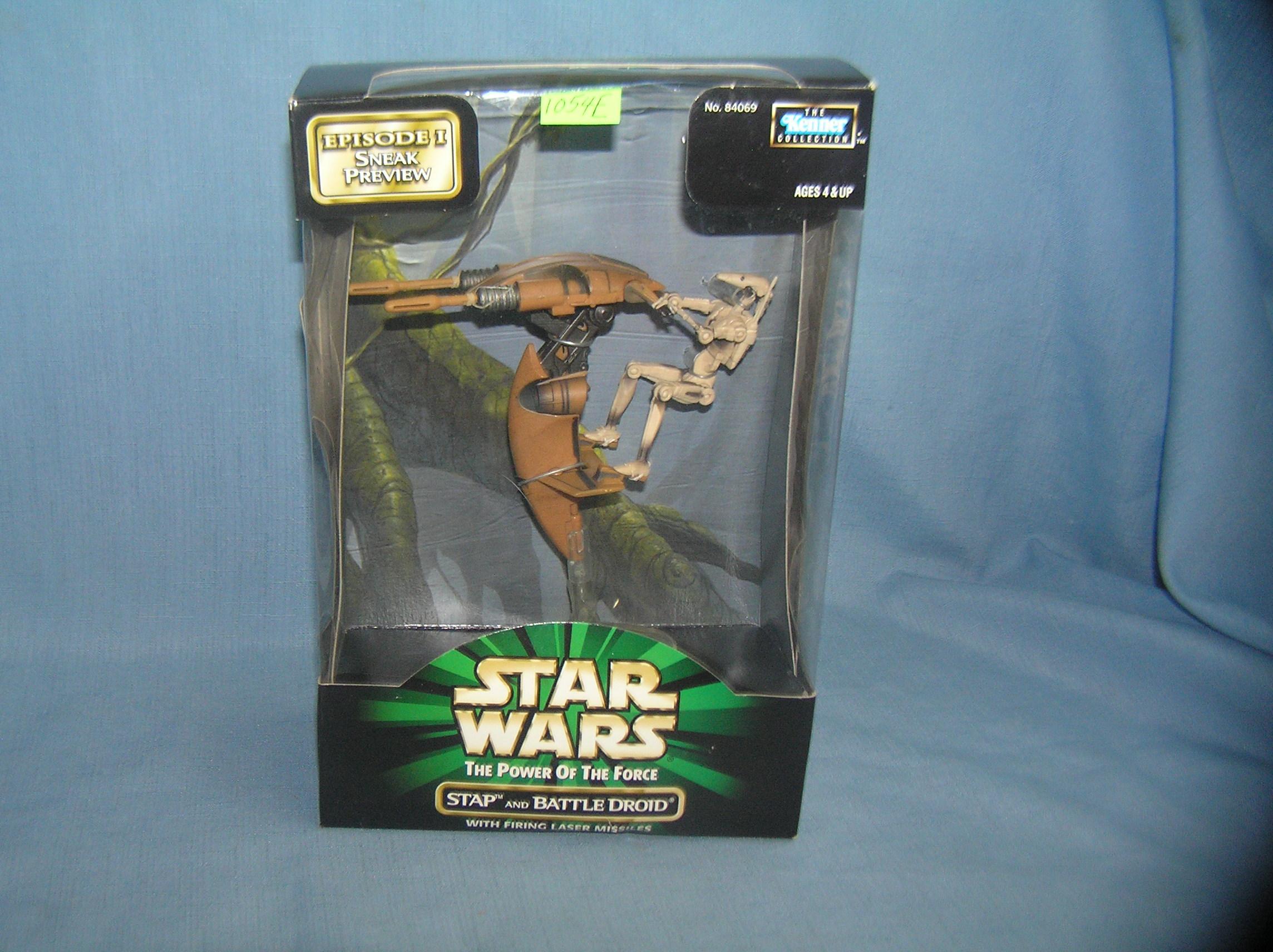 Vintage Star Wars Stap and Battle droid