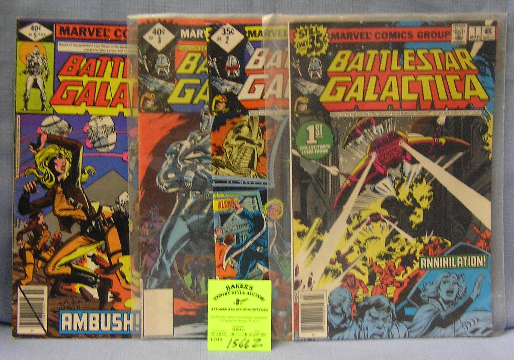 Group of vintage Marvel comic books