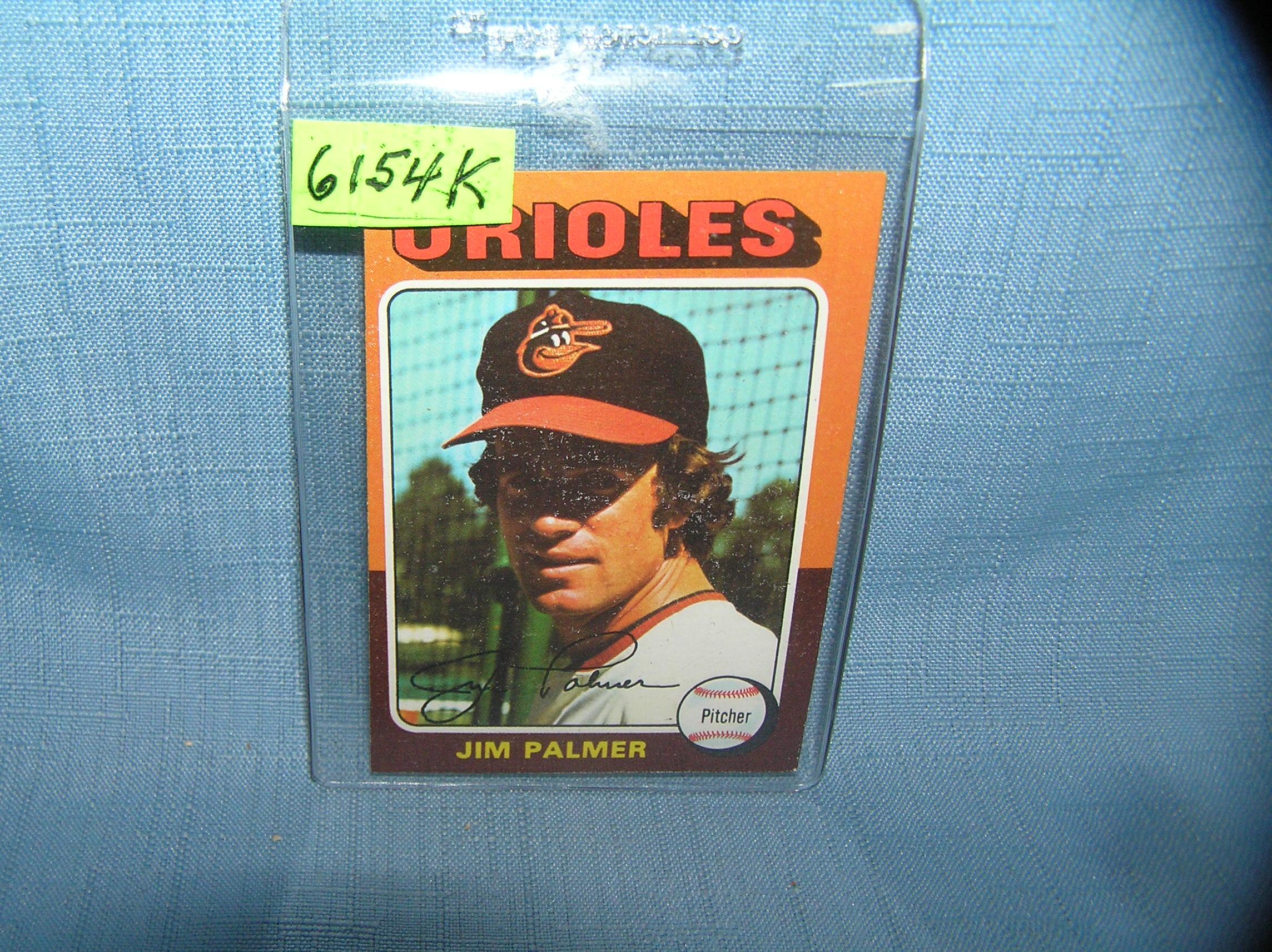 Jim Palmer vintage all star baseball card