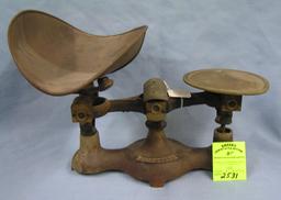 Antique Fairbanks candy store scale