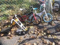 Group of 3 bikes and toys