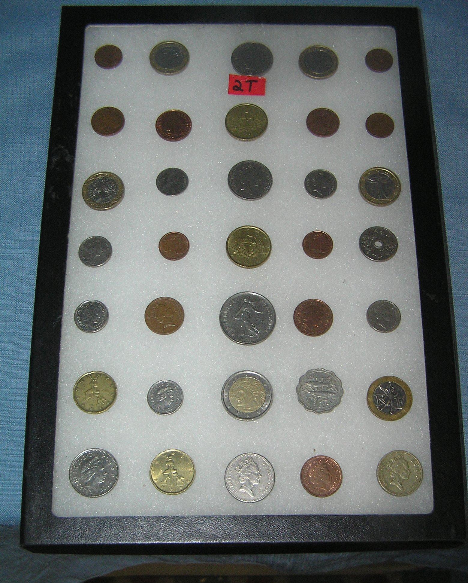 Collection of brilliant uncirculated US state quarters