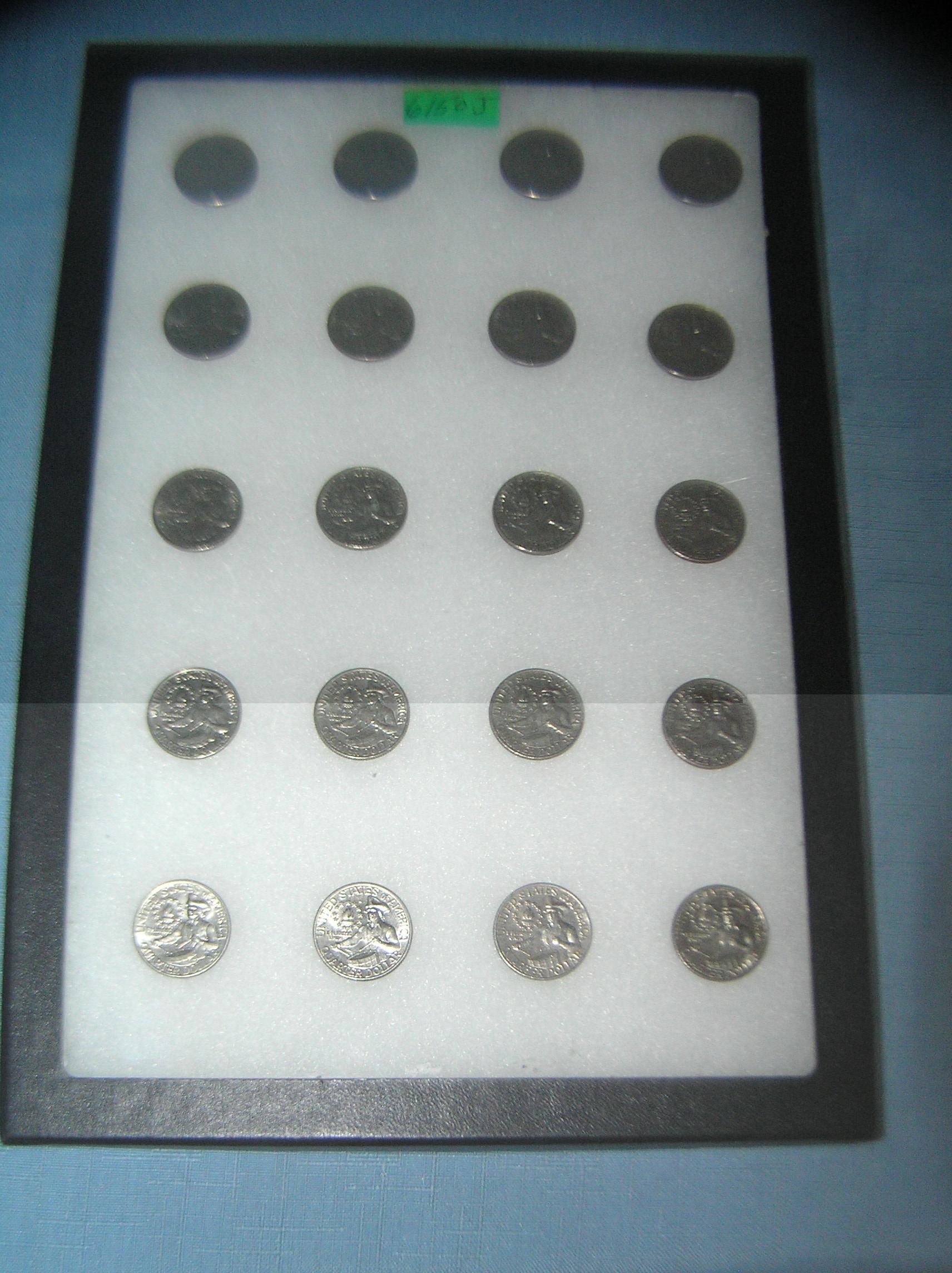 Collection of vintage Bicentennial quarters