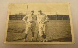 Pair of early Colby College baseball photos