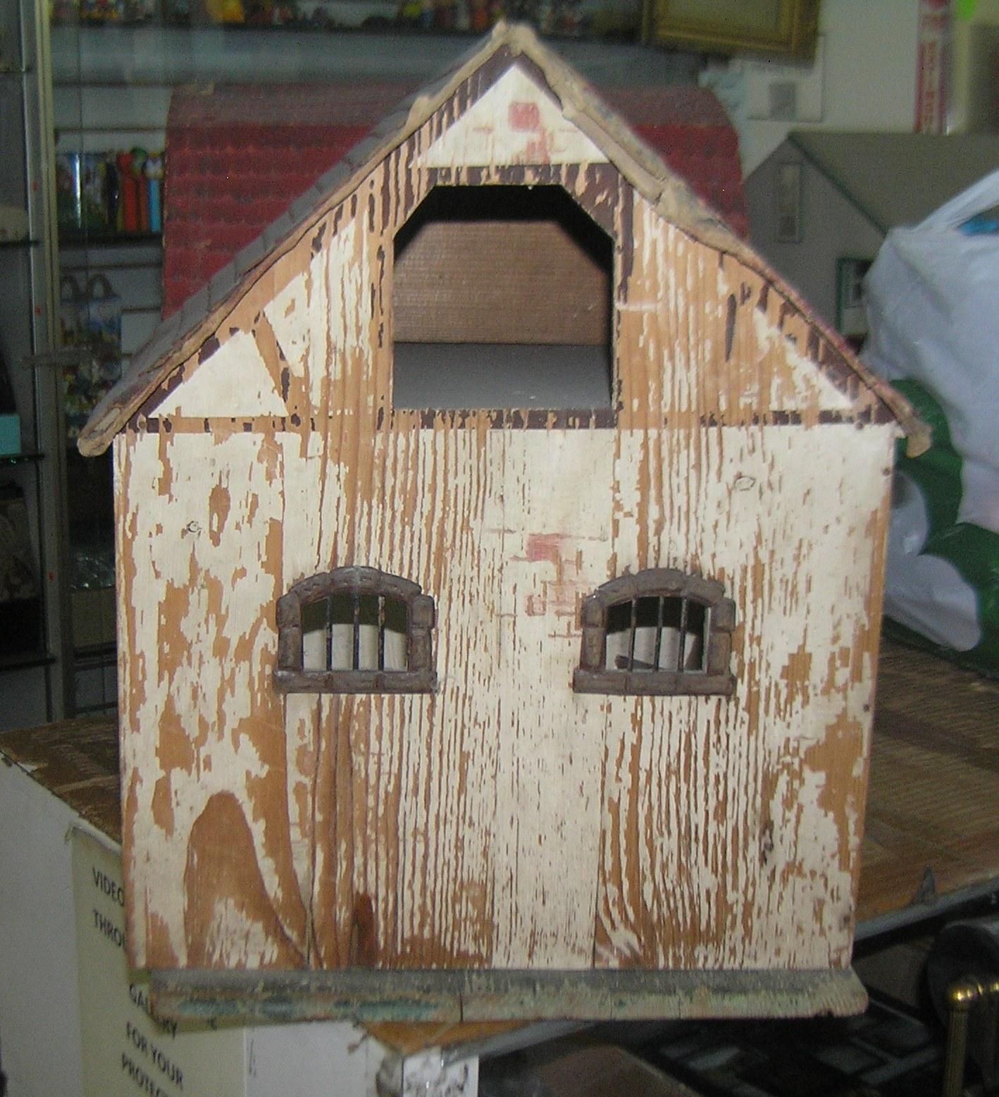 Antique barn shaped model/building/child's play house