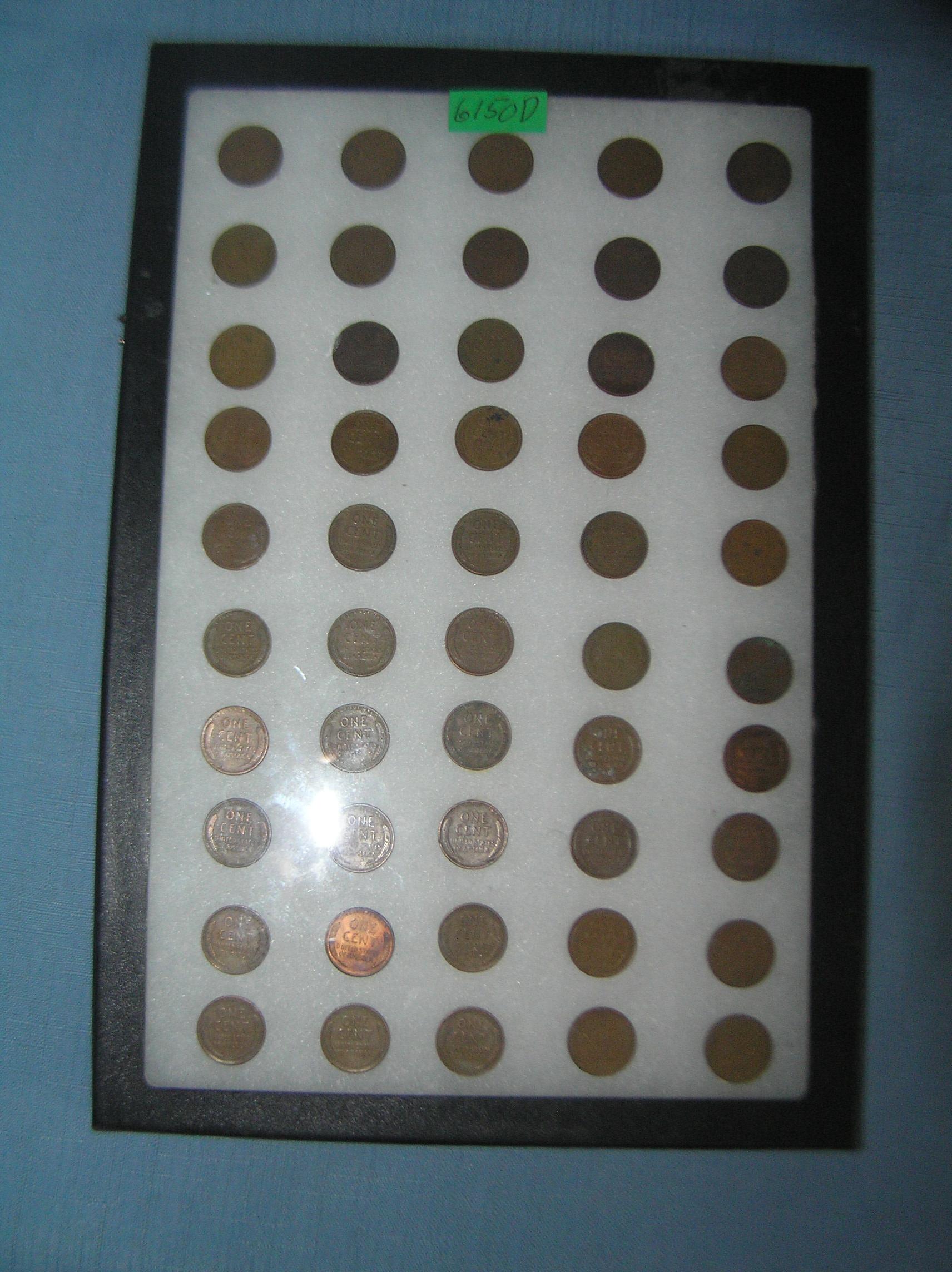 Lincoln wheat back pennies all pre 1959